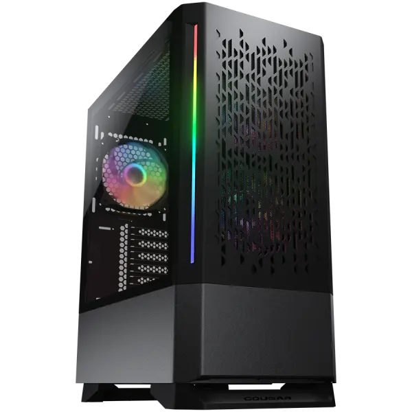 COUGAR MX430 Air RGB PC Case, Mid Tower, Black ( CGR-51C6B-AIR-RGB ) 