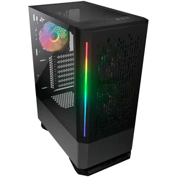 COUGAR MX430 Air RGB PC Case, Mid Tower, Black ( CGR-51C6B-AIR-RGB ) 