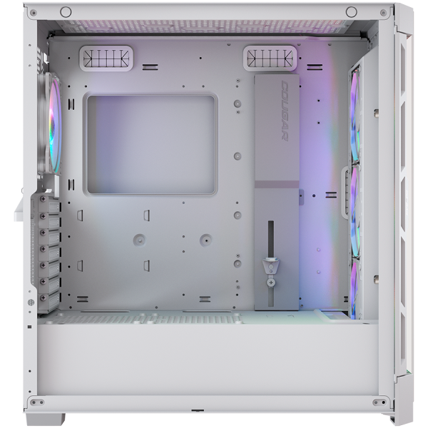COUGAR DUOFACE PRO RGB PC Case, Mid Tower, White ( CGR-DUOFACE PRO RGB W ) 