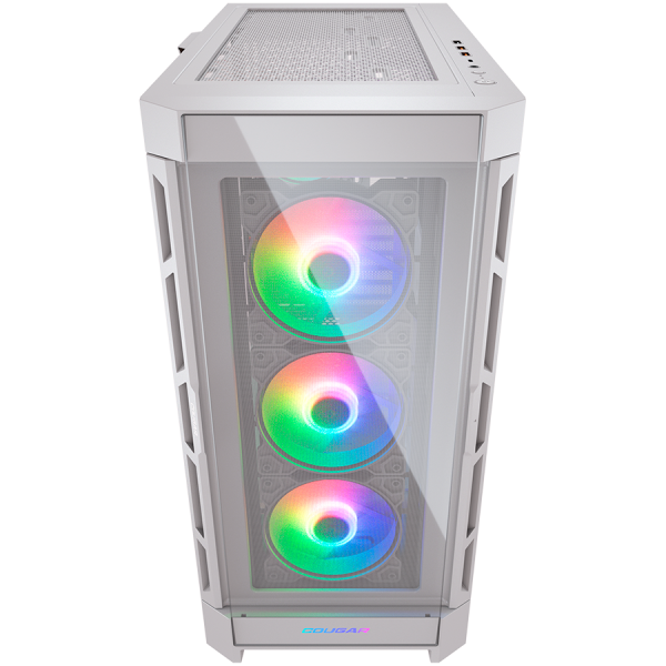 COUGAR DUOFACE PRO RGB PC Case, Mid Tower, White ( CGR-DUOFACE PRO RGB W ) 