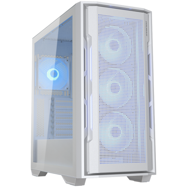 COUGAR UNIFACE RGB PC Case, Mid Tower, White ( CGR-5C78W-RGB ) 