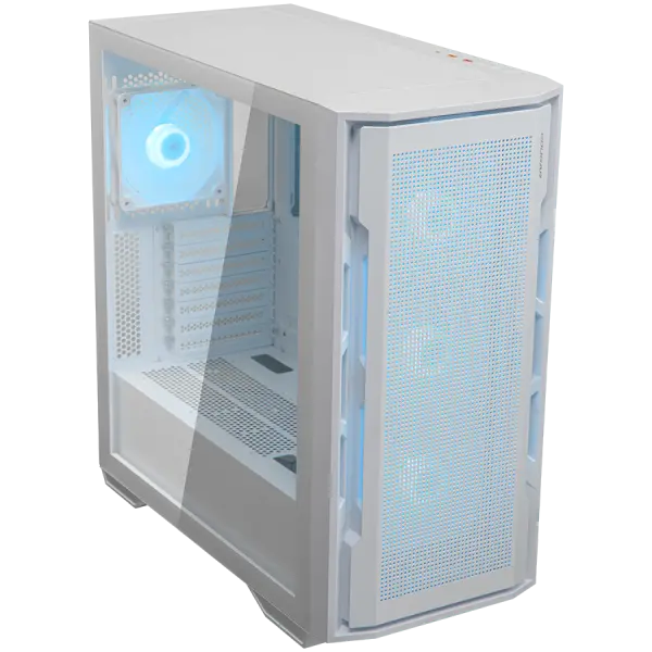 COUGAR UNIFACE RGB PC Case, Mid Tower, White ( CGR-5C78W-RGB ) 