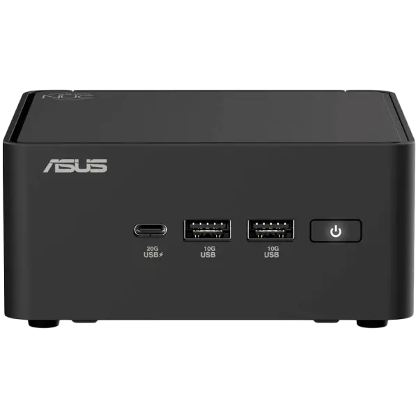 ASUS NUC 15 PRORNUC15CRHC700002Core 7 240H 45WIntel Arc graphicsno RAMno StorageIntel Wi-Fi 7 BE202USB Total - 74 USB Type-A3 USB Type-C (1