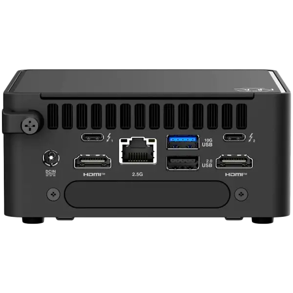 ASUS NUC 15 PRORNUC15CRHC700002Core 7 240H 45WIntel Arc graphicsno RAMno StorageIntel Wi-Fi 7 BE202USB Total - 74 USB Type-A3 USB Type-C (1