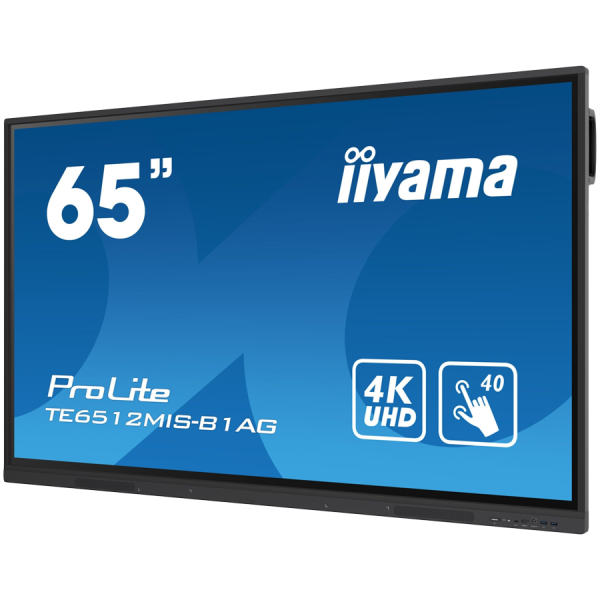 TE6512MIS-B3AG is an exceptional 4K UHD interactive display designed by iiyama to enhance collaboration, communication, and engagement. Wit