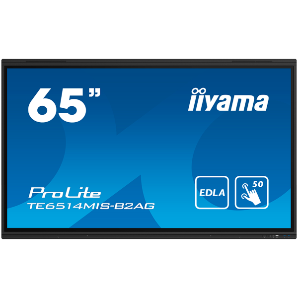 65'' Google EDLA Certified Interactive display for seamless integration and collaboration in education and enterpriseThe TE6514MIS-B2AG is a