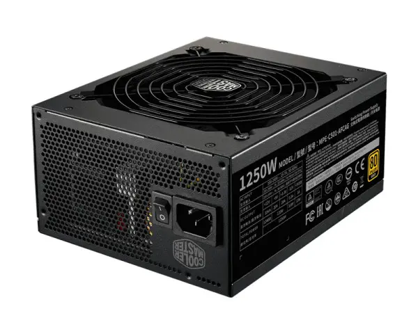 COOLER MASTER MWE Gold V2 1250W napajanje (MPE-C501-AFCAG-3EEU) 10Y 