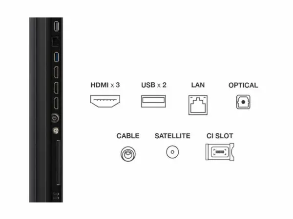 Televizor TCL 55C6KSMiniLED55''4K60HzGoogle TVcrna' ( '55C6KS' ) 