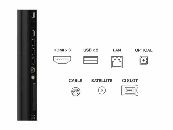 Televizor TCL 50C6KSMiniLED50''4K60HzGoogle TVcrna' ( '50C6KS' ) 