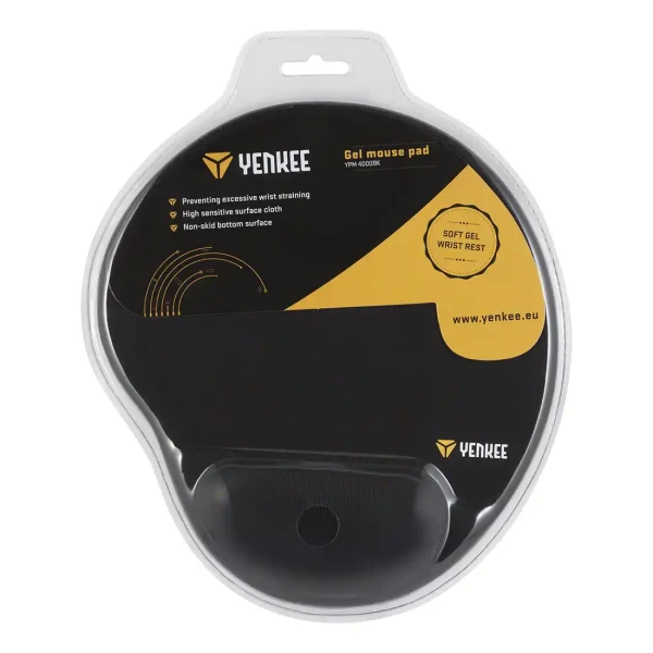 Gel podloga za miš YENKEE YPM 4000BK