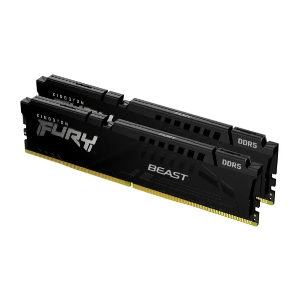 Memorija DDR5 64GB (2x32GB) 6400MHz Kingston Fury Beast KF564C32BBK2-64