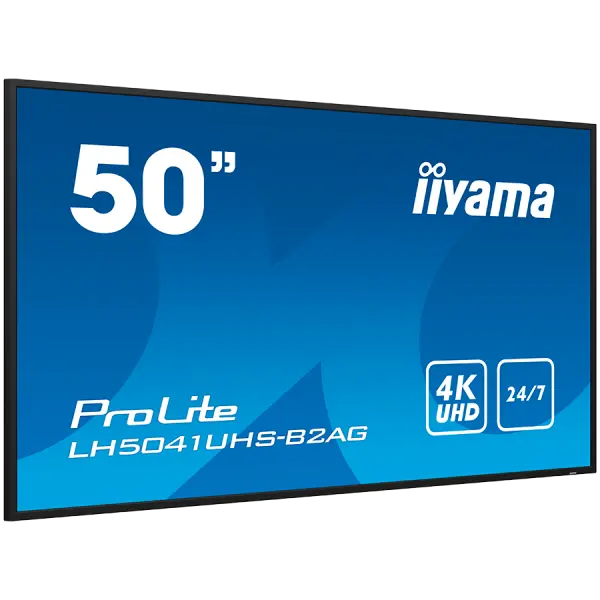 IIYAMA LFD PROLITE LH5041UHS-B2AG 50'' Professional Digital Signage 4K  247 3840x2160 VA 16:9 500cd 5000:1 landscape, portrait ( LH5041UHS-B
