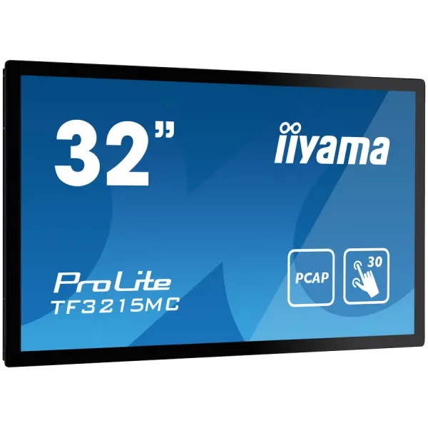 IIYAMA Monitor LED TF3215MC-B2 Open Frame PCAP 30 point touch 31.5'' AMVA 1920x1080 16:98 500cd 3000:1 8ms projective capacitive landscape, 