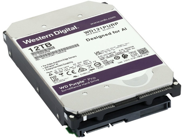 HDD 3.5 12TB WD121PURP WD Purple 24/7 7200RPM 256MB SATA3