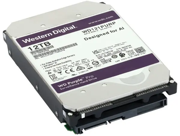 HDD 3.5 12TB WD121PURP WD Purple 24/7 7200RPM 256MB SATA3