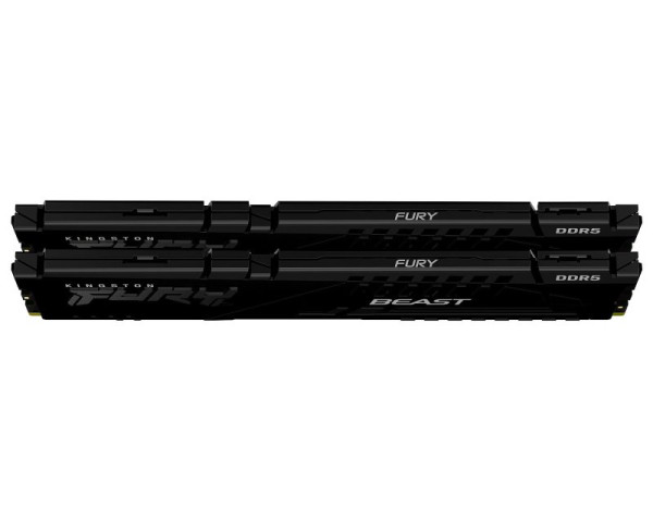 KINGSTON DIMM DDR5 128GB (2x64GB kit) 5600MTs KF556C36BBEK2-128 FURY Beast Black EXPO 