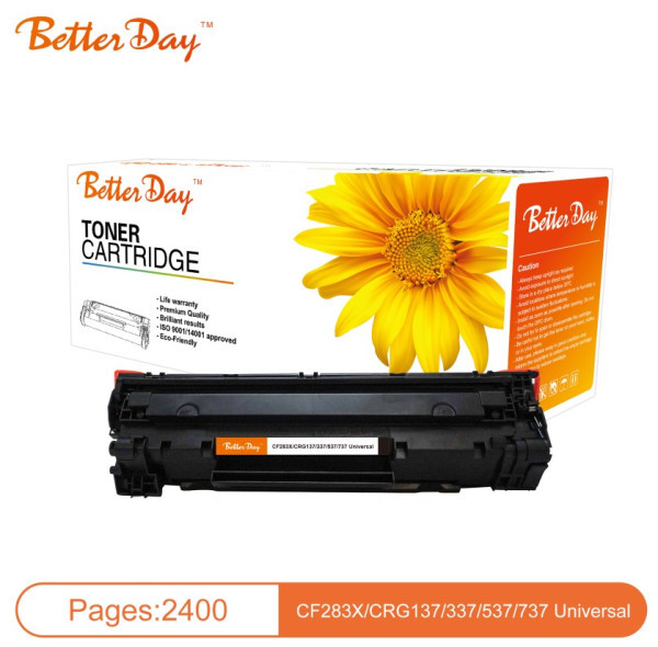 Toner BetterDay CF283X / CRG137/337/537/737  zam. kaseta za HP 2.4K (sa cipom)