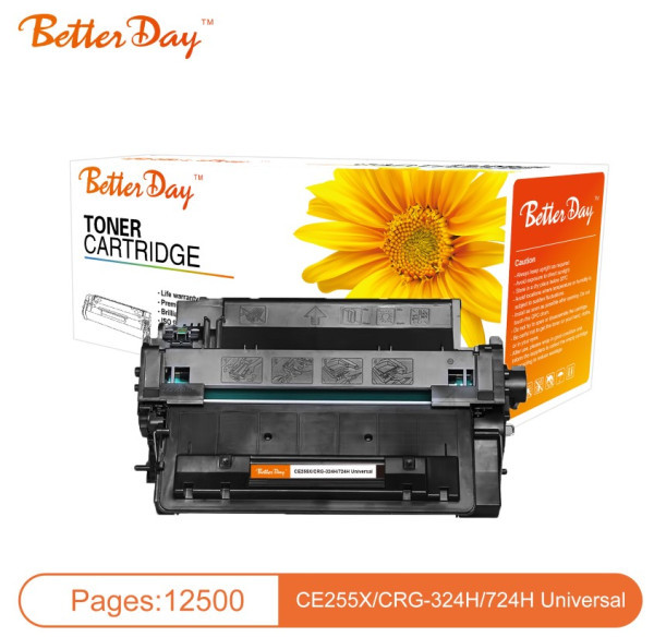 Toner BetterDay CE255X/CRG-324H/724H zam. kaseta za HP 12.5k (sa cipom)