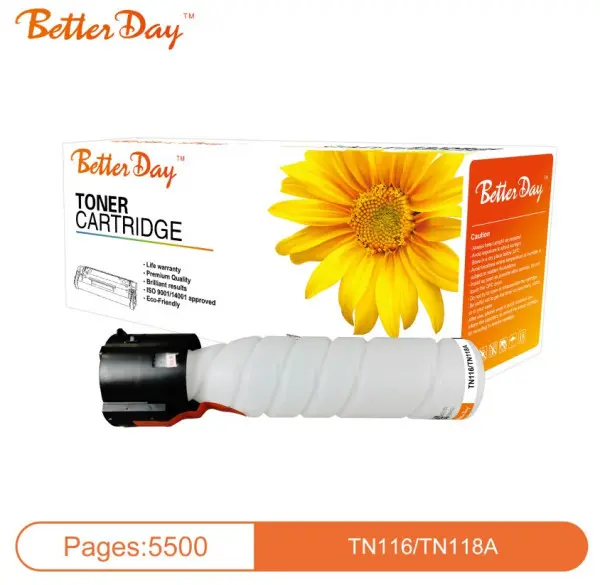 Toner BetterDay BH164 TN116/TN117/TN118 zam. kaseta za Minolta 140g 5.5K (1kom)