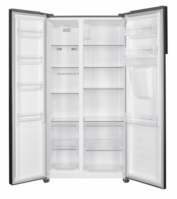 SBS frižider HEINNER  HSBS-H439NFXWDE++ 439lNoFrost90x177inverterInox