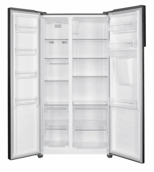 SBS frižider HEINNER  HSBS-H439NFXWDE++ 439lNoFrost90x177inverterInox