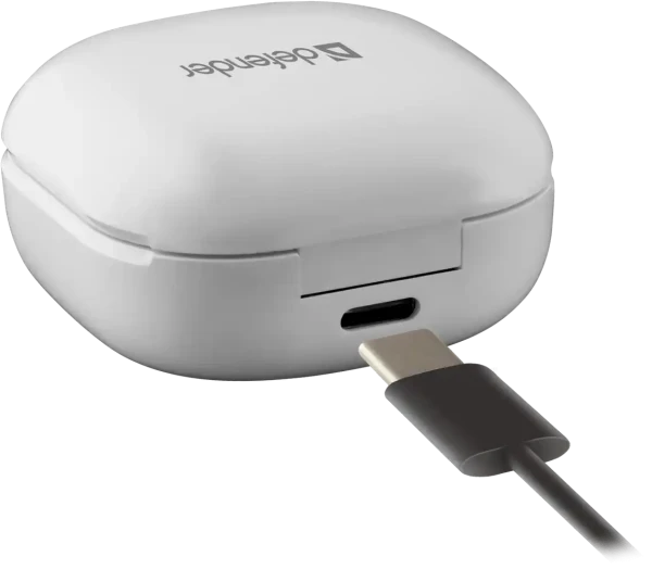 Bluetooth slušalice Defender TW Twins 910 bele