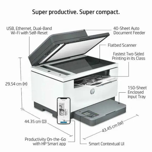 HP Štampač MFP HP M236sdw 9YG09A