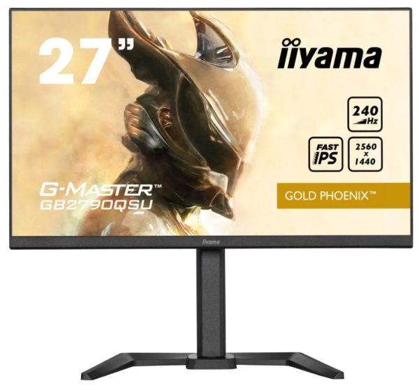 Monitor 27'' Iiyama GB2790QSU-B5 IPS 2560x1440240Hz1msHDMIDPUSBzvučnici