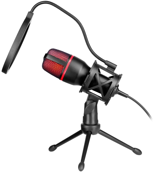 Gaming stream mikrofon Defender Forte GMC 300 3.5mm 1.5m kabl ljubicasti