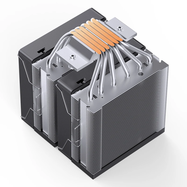 CPU Hladnjak Jonsbo CR-3000E DualTower RGB 260W TDP CRNI