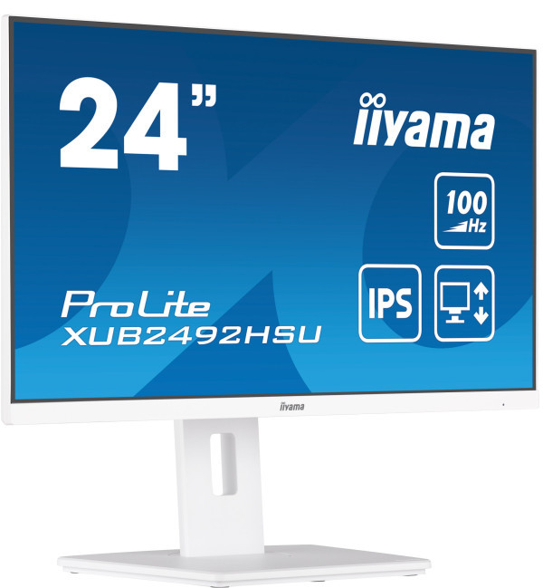 Monitor 23.8'' Iiyama XUB2492HSU-W6 IPS 1920x1080100Hz0.4msHDMIDPUSBzvučnic