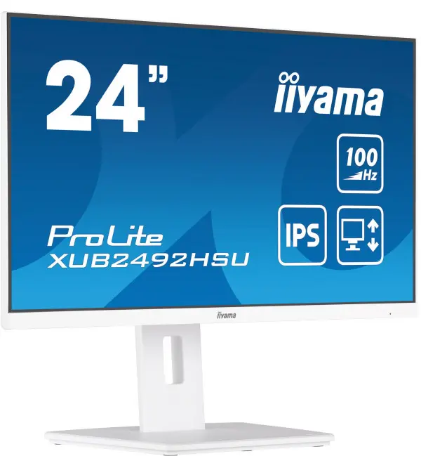 Monitor 23.8'' Iiyama XUB2492HSU-W6 IPS 1920x1080100Hz0.4msHDMIDPUSBzvučnic