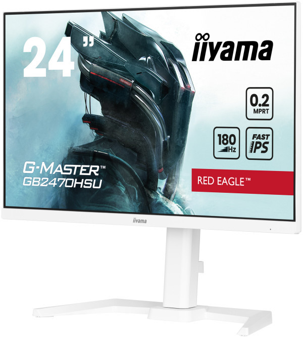 Monitor 23.8'' Iiyama GB2470HSU-W6 IPS 1920x1080180Hz0.2msHDMIDPUSBzvučnici