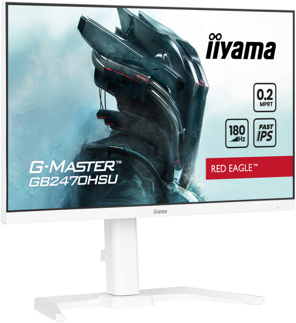 Monitor 23.8'' Iiyama GB2470HSU-W6 IPS 1920x1080180Hz0.2msHDMIDPUSBzvučnici