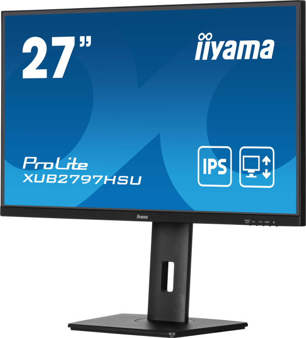 Monitor 27'' Iiyama XUB2797HSU-B2 IPS 1920x1080100Hz1msHDMIDPUSBzvučnici