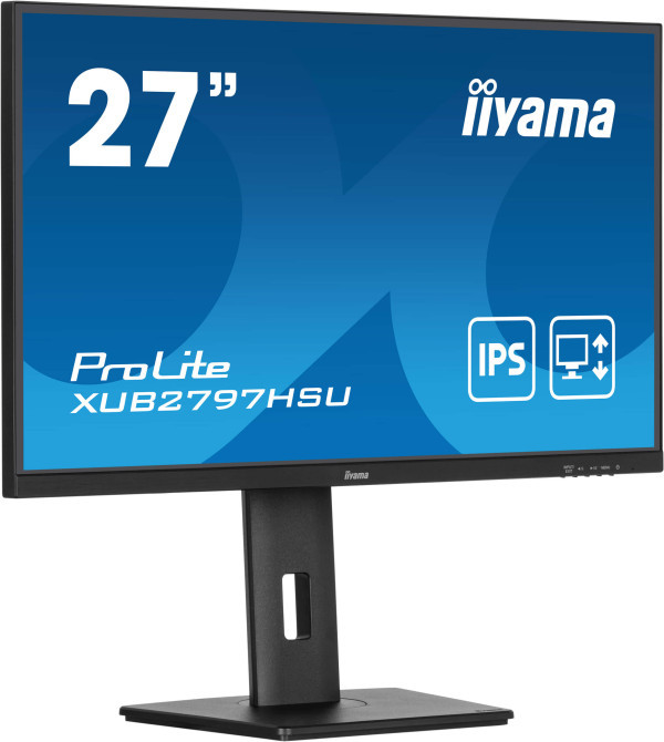 Monitor 27'' Iiyama XUB2797HSU-B2 IPS 1920x1080100Hz1msHDMIDPUSBzvučnici