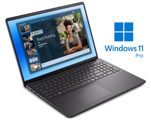 DELL 16 DC16250 16 inch FHD+ 300nits Core 5 120U 16GB 1TB SSD Backlit FP Win11Pro laptop 