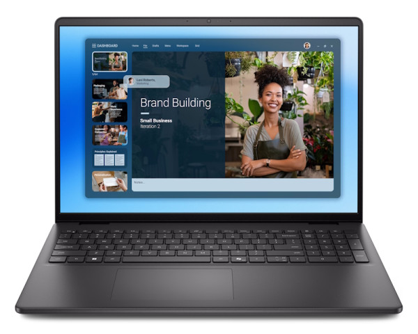 DELL 16 DC16250 16 inch FHD+ 300nits Core 7 150U 16GB 1TB SSD Backlit FP Win11Pro laptop 