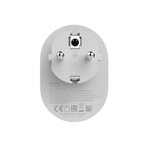 Xiaomi Mi Smart Plug 2 EU pametna utičnica bela ( 70070 )