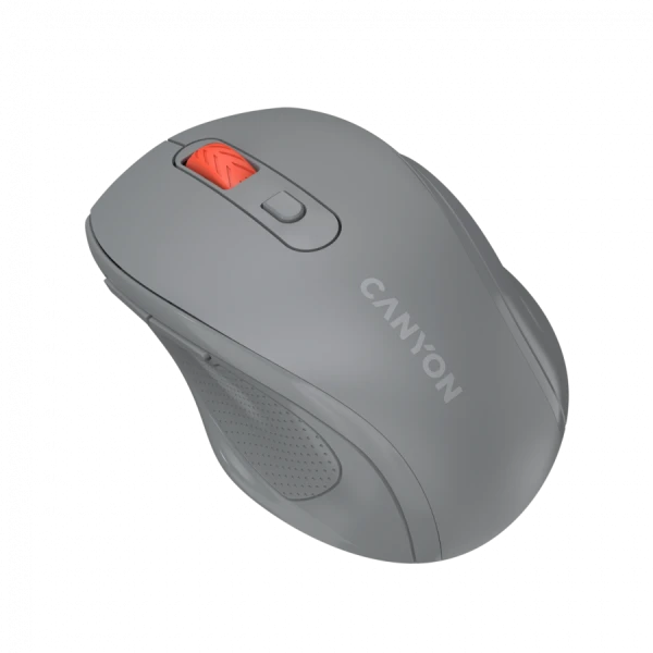 Canyon 6 buttons wireless 2.4Ghz mouse, MX8650A Sensor, DPI up to 1600,Injection case, 3 M life times left and right switches, 2xAAA batter