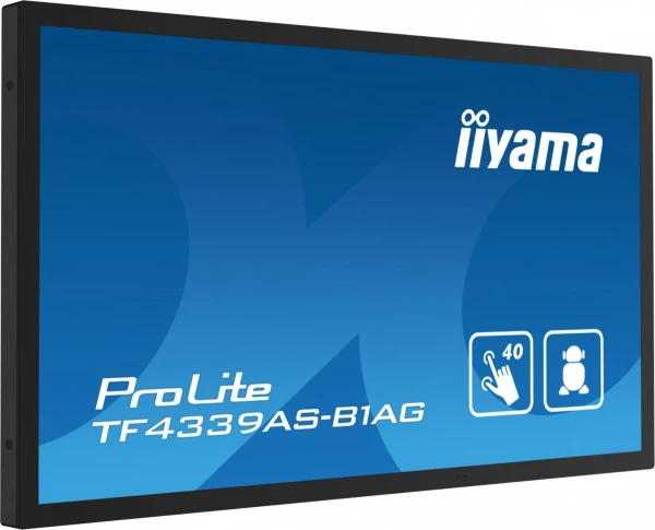 IIYAMA Prolite TF4339AS-B1AG Business Monitor - 108 cm (42.5''), 4K UHD (3840x2160), IPS LED, 60Hz, 8ms, 500 cdm˛ ( TF4339AS-B1AG ) 