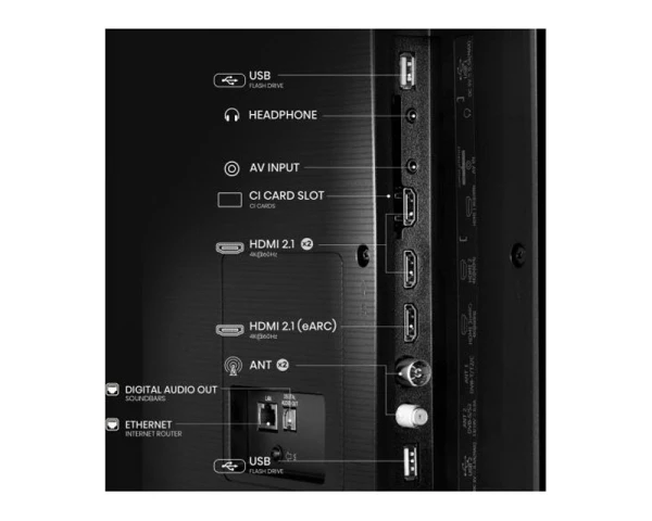 HISENSE 85 inča 85E7Q QLED 4K UHD Smart TV 