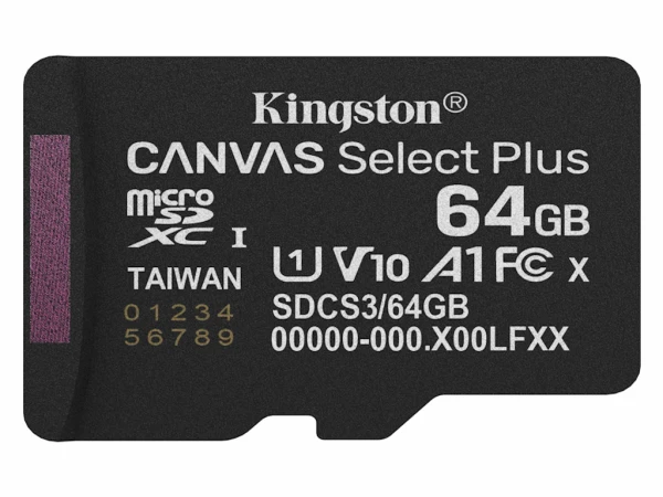 Memorije kartice KINGSTON SDCS364GBSPmicroSDXC64GBClass10 U1100MBs-85MBs' ( 'SDCS364GBSP' ) 
