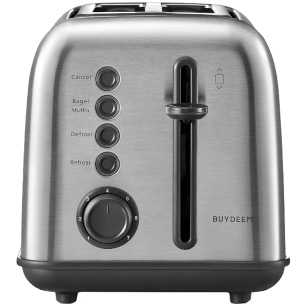 BUYDEEM 2 Slice Toaster, model DT620E, color Stainless Steel, EU ( DT620E-SSEU )