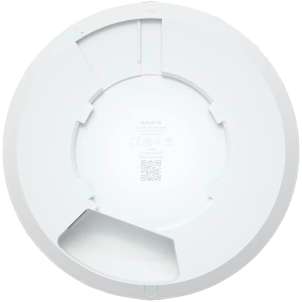 Ubiquiti UniFi U7-LR Long-Range Compact, ceiling-mount WiFi 7 AP with 5 spatial streams and extended signal range ( U7-LR ) 