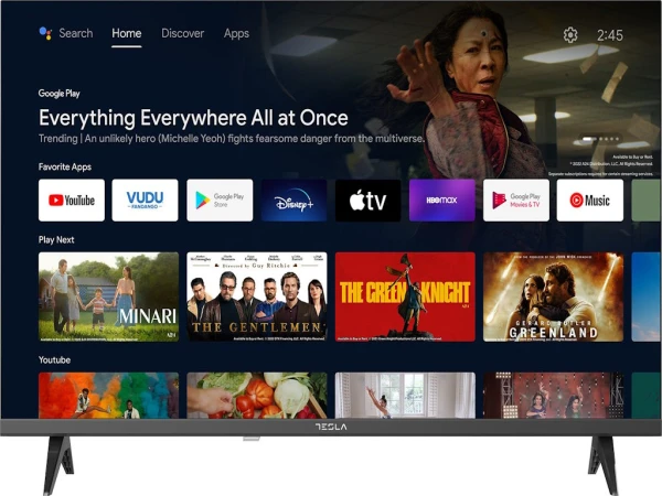 Televizor TESLA 32E635BHSLED32''HD readysmartAndroidcrnaframeless' ( '32E635BHS' )