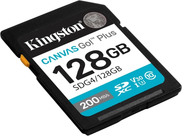 MEM SD 128GB Canvas Go! Plus Kingston SDG4128GB
