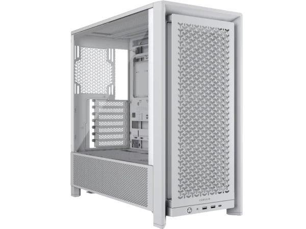 Kucište CORSAIR FRAME 4000D RS Mid-TowerATXkaljeno staklobez napajanjabela' ( 'CC-9011313-WW' ) 