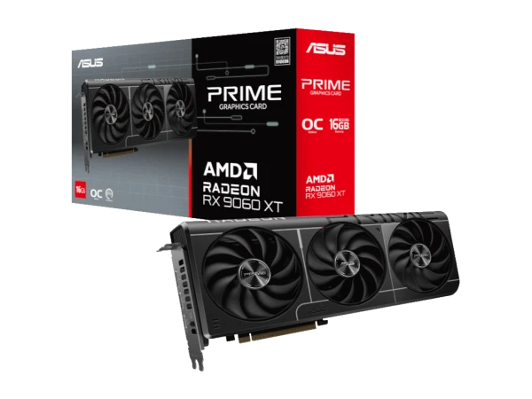 Graficka karta ASUS PRIME-RX9060XT-O16G AMD16GBGDDR6128bitcrna  ' ( 'PRIME-RX9060XT-O16G' ) 
