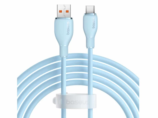 BASEUS Kabl za brzo punjenje Pudding/USB to Type-C/100W/2m PLAVA